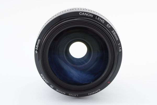 #t21★実用品★ Canon キヤノン EF 28mm F1.8 USM_画像3