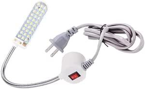 ミシン照明 LEDライト ミシン用 縫製用 作業ライト LED30個 マグネットマウント ベース付き スリップ防止 護眼 360°_画像1