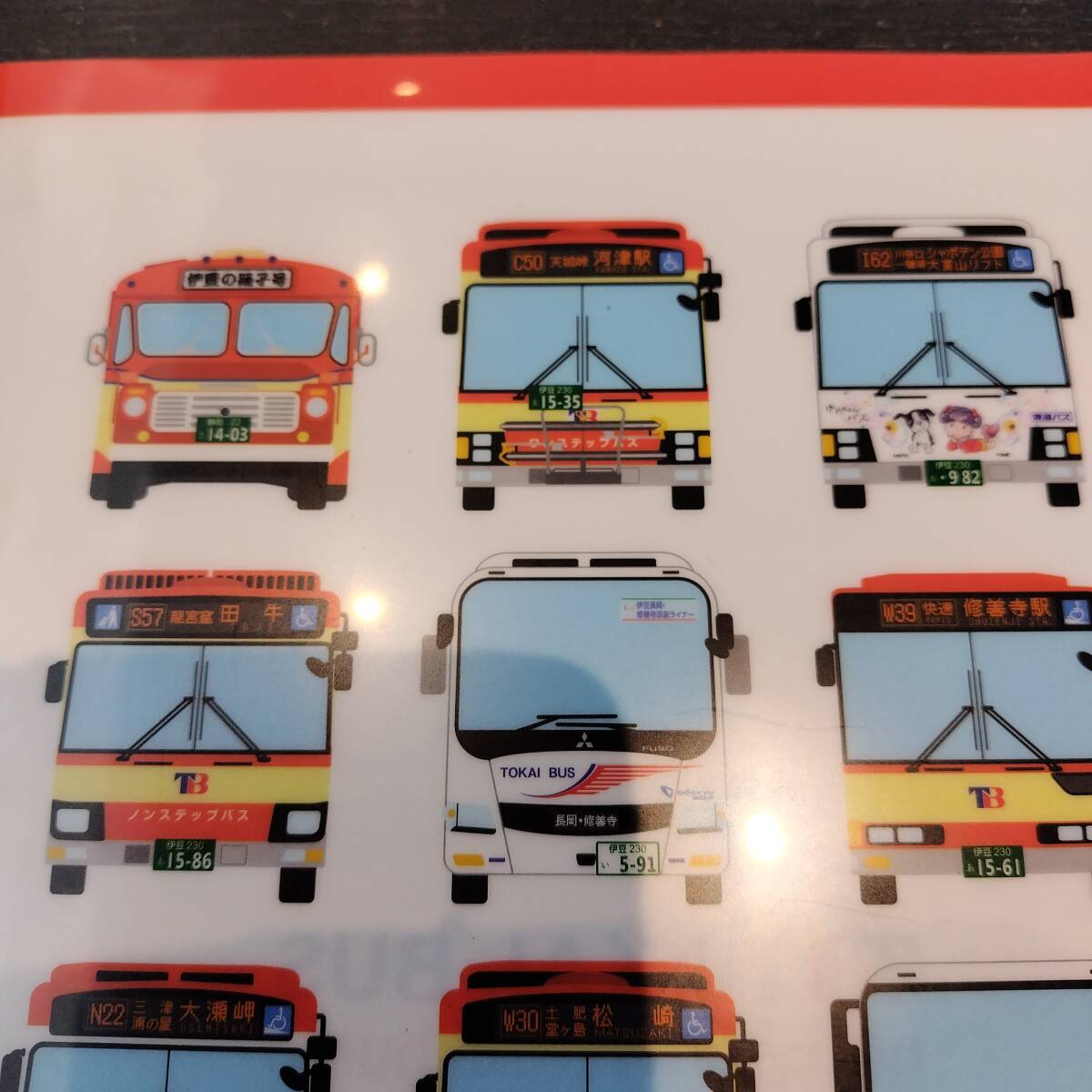 東海バス　クリアファイルA4サイズ　レア非売品コレクション_画像4