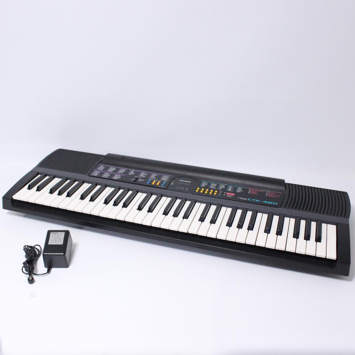 CASIOlCTK-480l61 keyboard l electron keyboard l battery drive ( un- possible )l Casio l200165