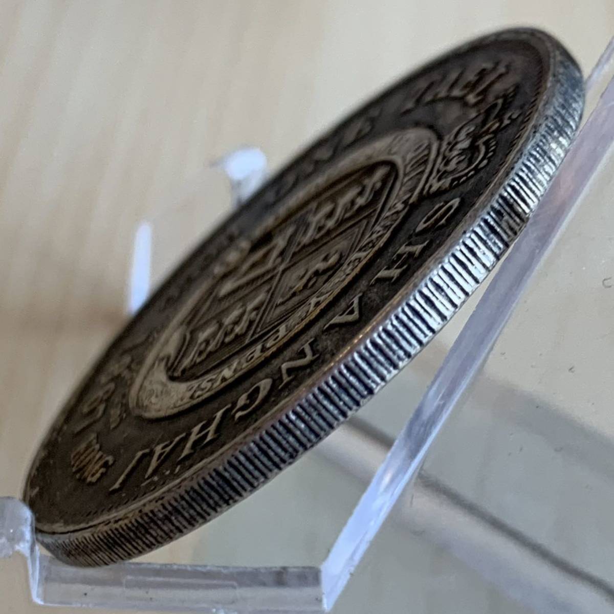 WX1449中国記念メダル 1867年上海壹兩 龍紋 外国硬貨 貿易銀 海外古銭 コレクションコイン 貨幣 重さ約21g