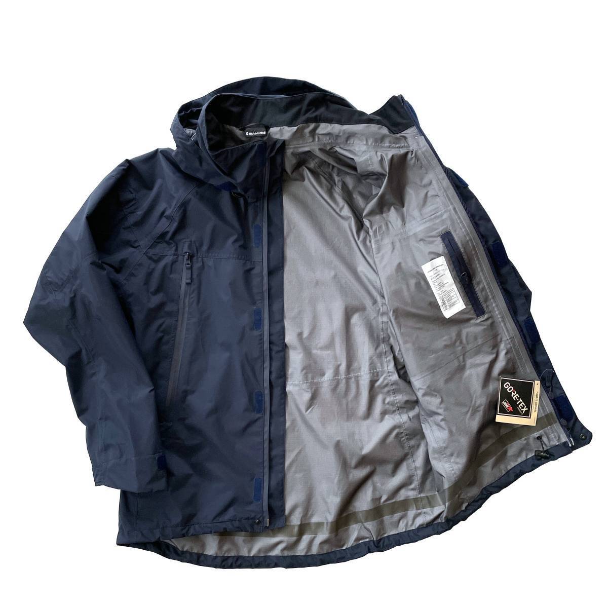 【新品】イギリス軍 GORE-TEX ジャケット ROYAL NAVY 英国王立海軍 ロイヤルネイビー ゴアテックス SIAMIDIS ギリシャ MEDIUM nwt_画像2