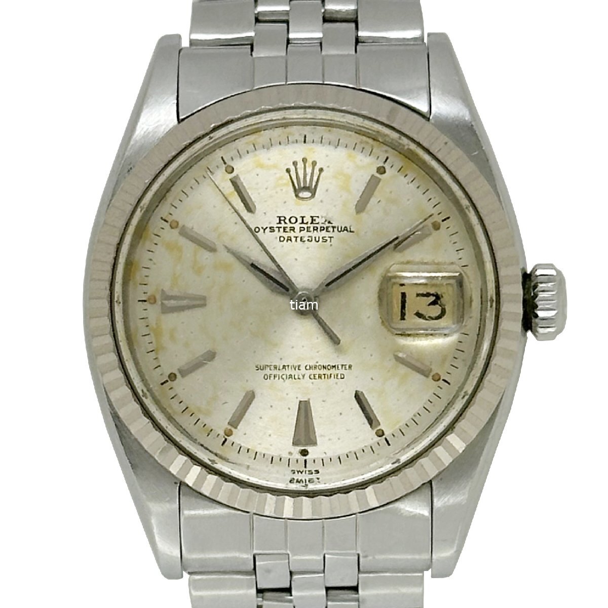 ROLEX ロレックス 6605/4 Oyster Perpetual オイスターパーペチュアル シルバー 自動巻き J60430_画像1