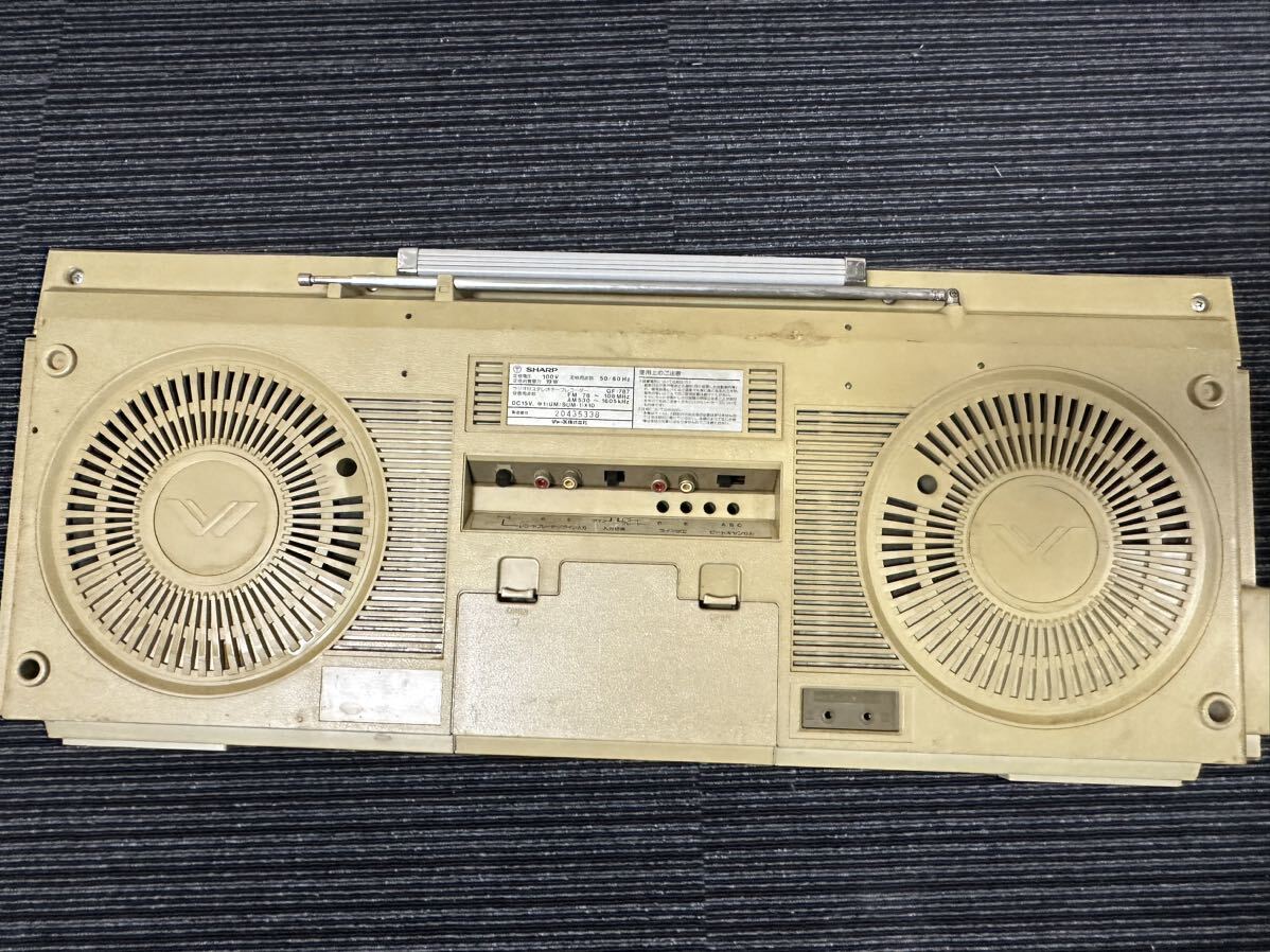 * super super super retro rare * radio attaching stereo tape recorder GF-787