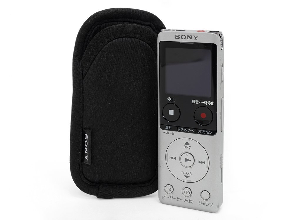 [Used]SONY stereo IC recorder ICD-UX575F 16GB FM radio installing Sony [. river pawnshop ]