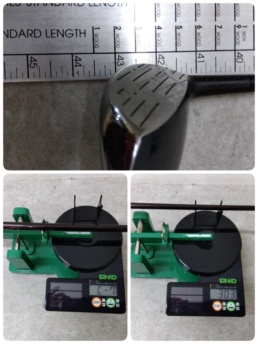 FW Maruman マルマン SHUTTLE U−4 9W 24° flex:SR Cabofit SL−Ⅱ カーボンシャフト メンズ右 _画像2