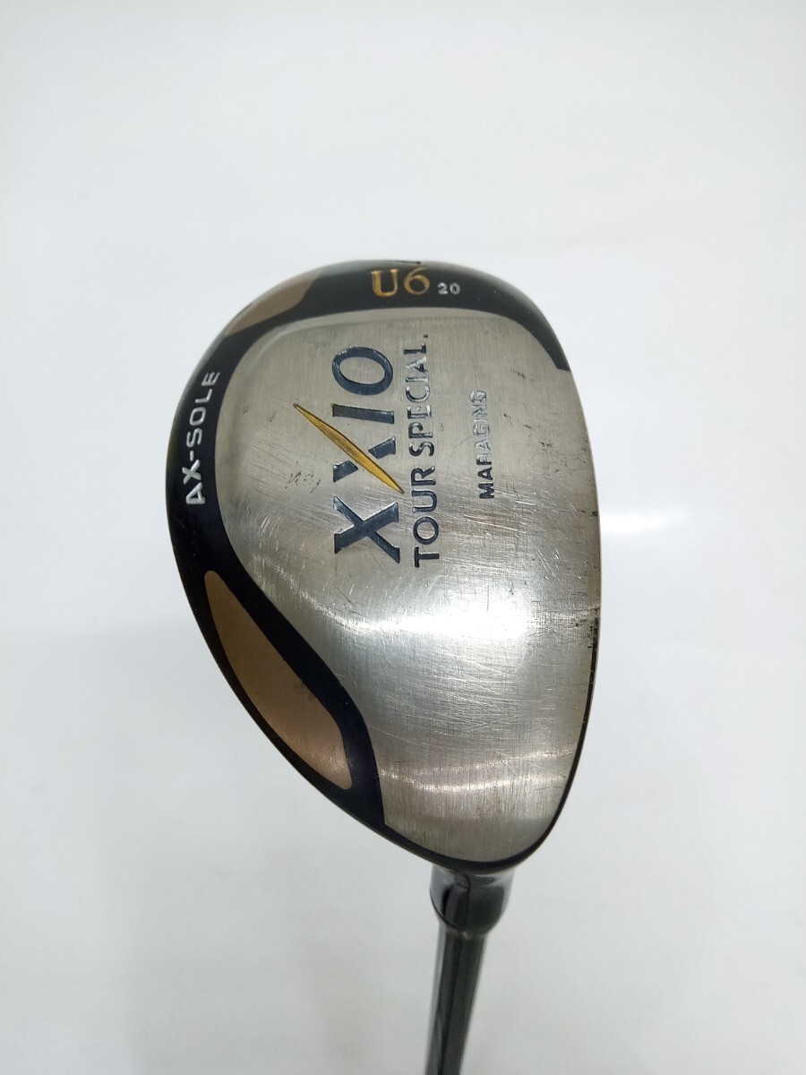 DUNLOP XXIOTOUR SPECIAL AX-SOLE U6 20度 flex:SR XXIO PRIME SP300 メンズ右 ダンロップ ゼクシオ ユーティリティ_画像1