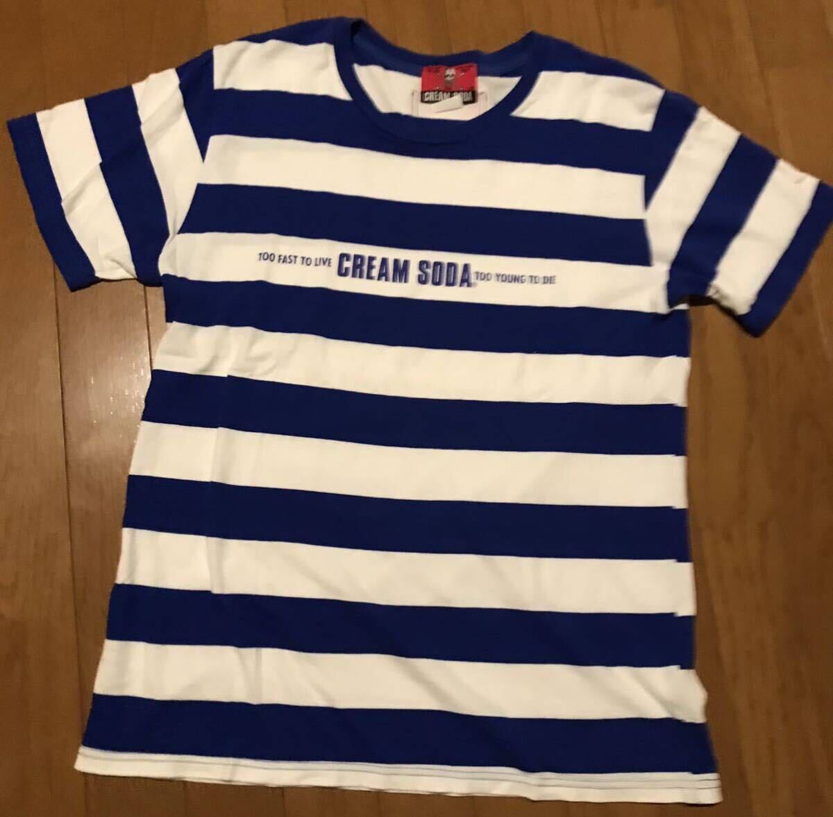 クリームソーダ・ボーダー Tシャツ・2枚セット・ロカビリー・50’sスタイル・サイズS・L・グッドルッキン・ペパーミント・ドライボーンズ_画像7