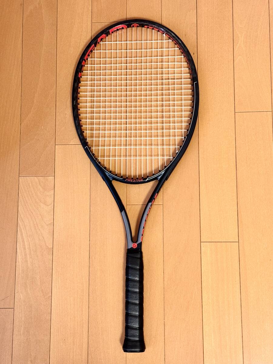 ヘッド HEAD テニス ラケット プレステージ ツアー グラフィンタッチ PRESTIGE TOUR G3 別売りラケットケース付き_画像1