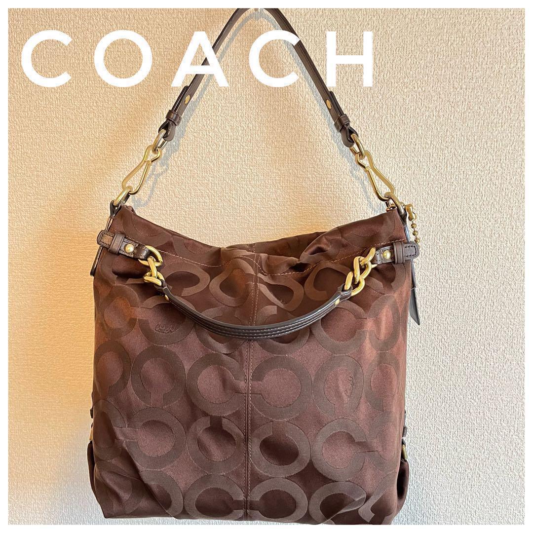 美品 COACH コーチ トート2wayバッグ14146 ショルダーバッグ_画像1