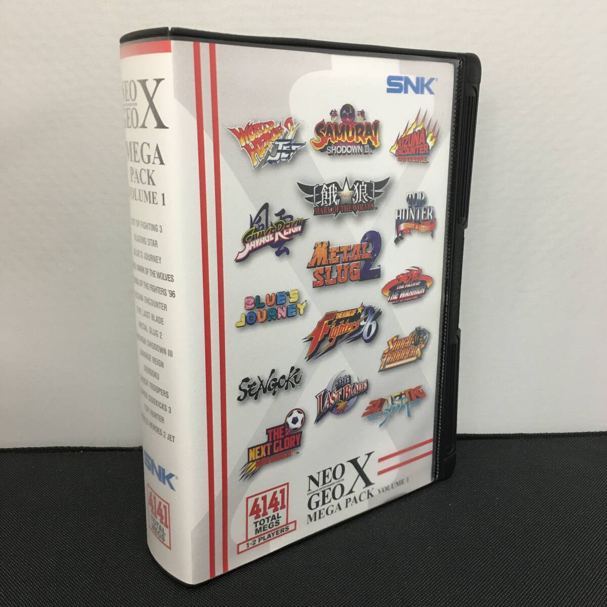 ネオジオソフト NEOGEO X MEGA PACK VOLUME1 本体欠品 タバコ臭_画像1