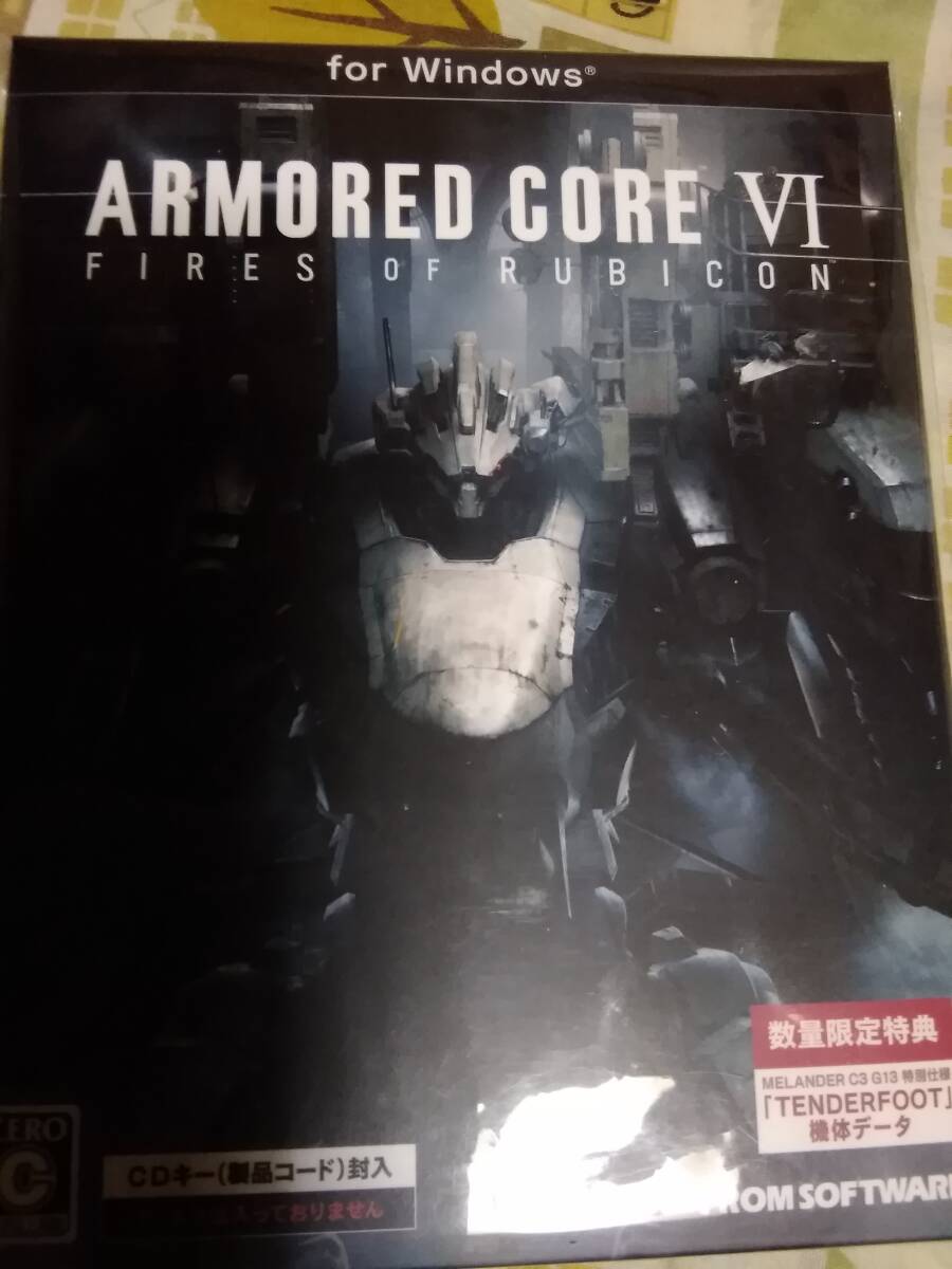 STEAM PC код новый товар не использовался ARMORED CORE VI FIRES OF RUBICON японский язык упаковка версия armor -do* core 