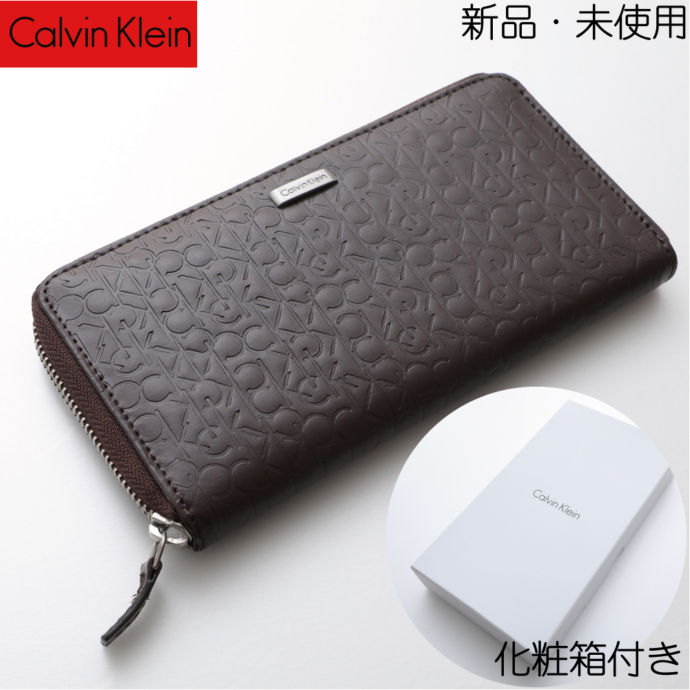 新品 カルバンクライン Calvin Klein 財布 長財布 ブランド レザー 雑貨 お祝い プレゼント 新生活 74287bw_画像1