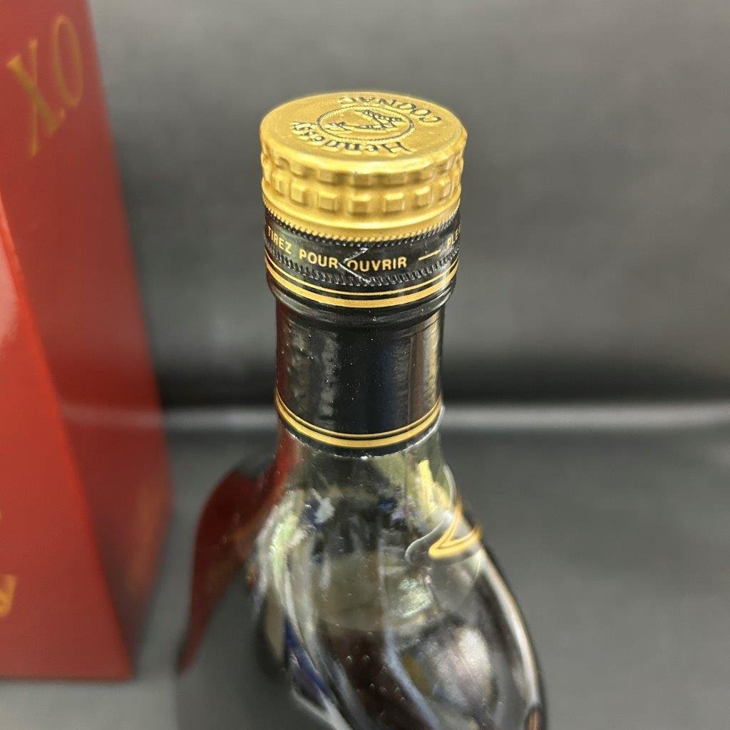 1円　お酒　未開栓　Hennessy COGNAC ヘネシー コニャック XO ゴールドキャップ グリーンボトル 700ml 40% 　箱付き_画像4