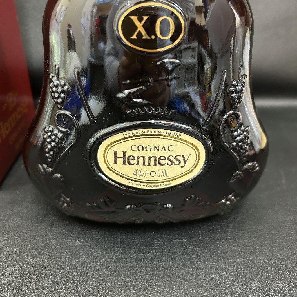 1円　お酒　未開栓　Hennessy COGNAC ヘネシー コニャック XO ゴールドキャップ グリーンボトル 700ml 40% 　箱付き_画像2