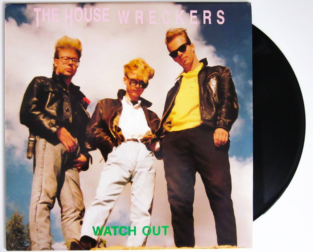 【新品】廃盤 LP レコード ★ 名盤 1st アルバム ★ メロディアス ネオロカビリー ★ HOUSEWRECKERS / WATCH OUT ★ フィンランド ネオロカ_画像1