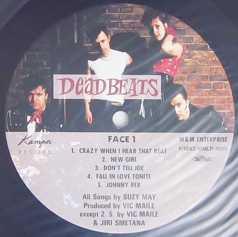 【新品】廃盤 LP レコード ★ 1993年 日本盤 帯付き★ セクシー 女性ボーカル!!! ネオロカ サイコビリー DEAD BEATS ★ ネオロカビリー_画像4