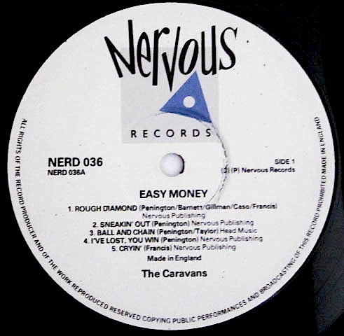 廃盤 LP レコード ★ 1st アルバム 1988年 オリジナル盤 ★ 人気!!! 80's UK ネオロカ ★ The CARAVANS ★ ネオロカビリー サイコビリー_画像4