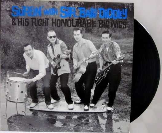 美盤 ★ 廃盤 LP ★ 1992年 オリジナル盤 ★ Sir Bald Diddley And His Right Honourable Big Wigs ★ ガレージ サーフ B級 ロックンロール_画像1