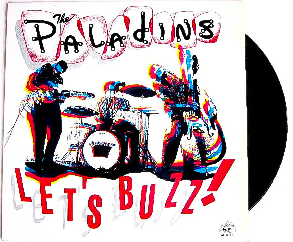 美盤 良好 ★ 廃盤 LP レコード ★ 80's ネオロカビリー 1990年 オリジナル盤 THE PALADINS / LET'S BUZZ! ★ ネオロカ ロッキン ブルース_画像1