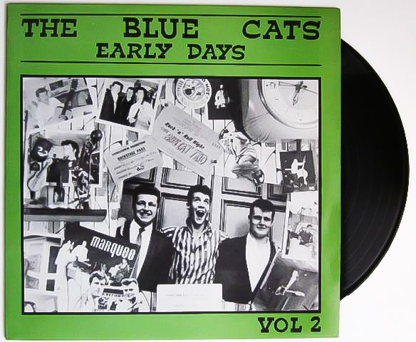 廃盤 LP レコード ★ 初回盤 1st プレス 1983年 オリジナル盤 ★ クラブヒット!! ネオロカ 超名盤 BLUE CATS VOL 2 ★ 80's ネオロカビリー_画像1