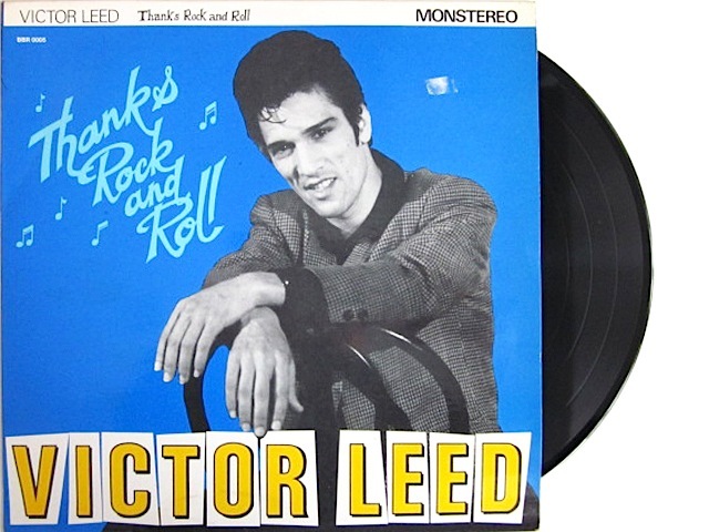 美盤 綺麗 ★ 廃盤 レコード ★ 希少盤!!! 80's フランス 初期 ネオロカ ★VICTOR LEED★ ネオロカビリー アリゲーターズ ティーンキャッツ_画像1