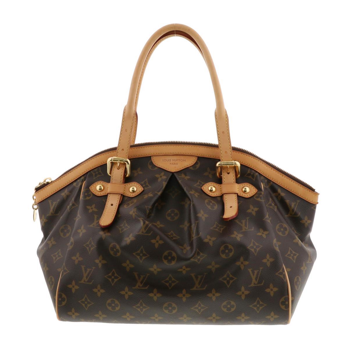 【お値下げ品】LOUIS VUITTON ルイヴィトン バッグ ショルダー/メッセンジャーバッグ M40144 Brown PVC ティヴォリGM_画像1