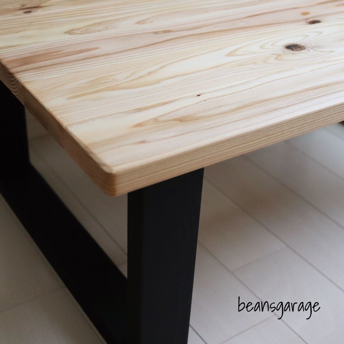 天然木 無垢ローテーブル 90×45cm リビングテーブル コーヒーテーブル カフェテーブル キッズテーブル 蜜蝋ワックス仕上げ