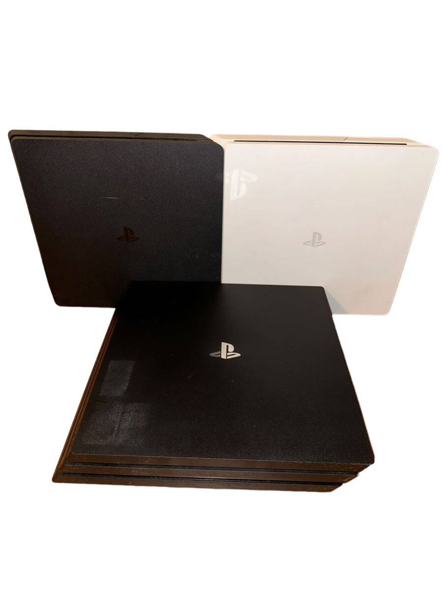 ④ SONY PlayStation4 CUH-2000 2100 2200 7100 6台セット 動作確認済 ジャンク扱 ソニー プレイステーション4 PS4 プレステ4 Pro プロ 1TB_画像9