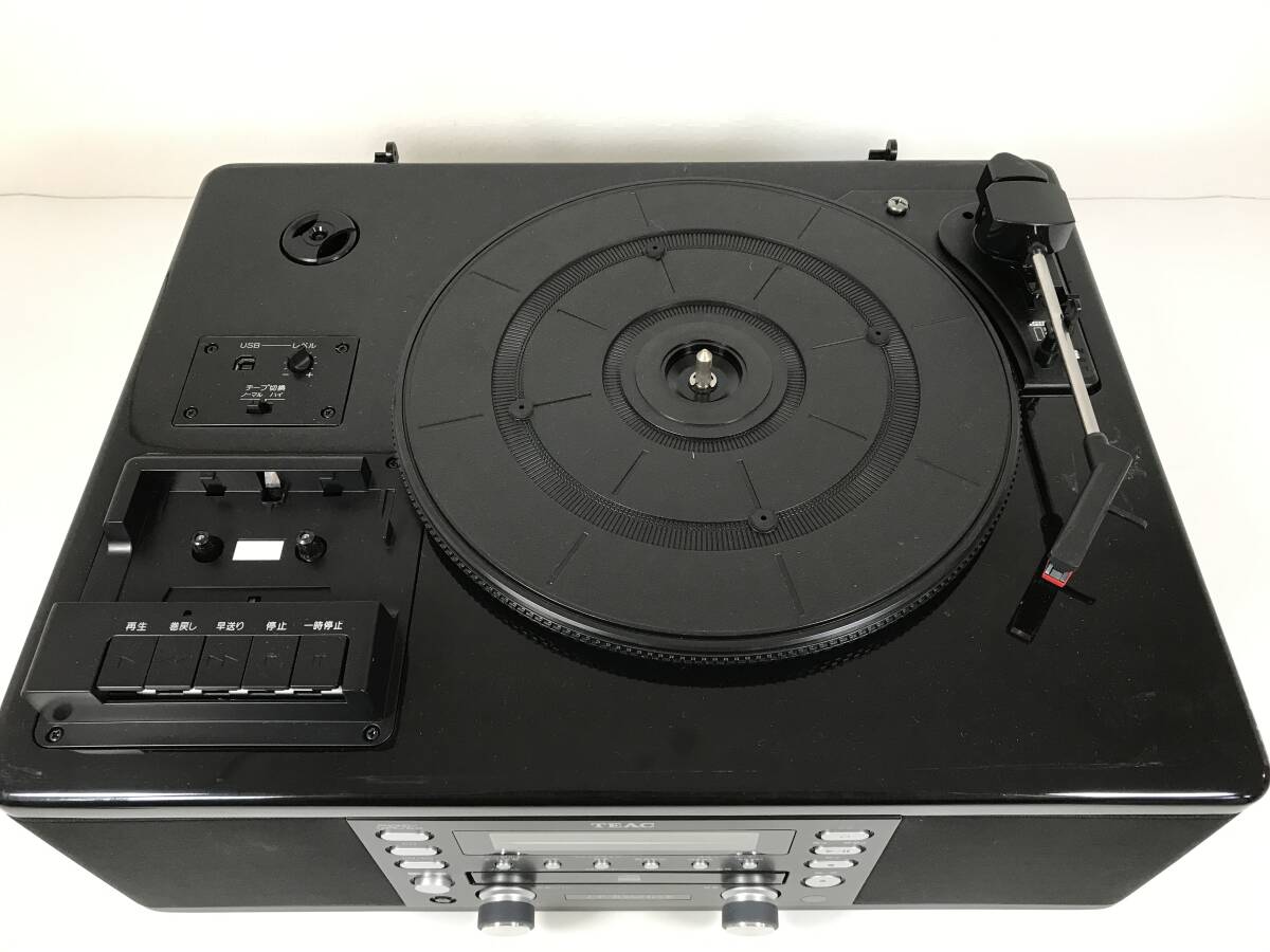 ティアック TEAC LP-R550USB ターンテーブル カセットプレーヤー CDレコーダー CDプレーヤーの画像7