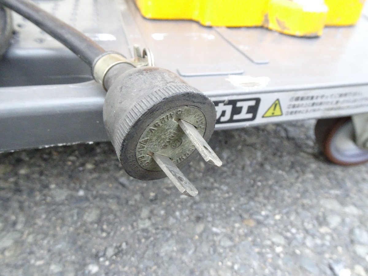 Yahoo!オークション - 西村電機 携帯電気切断機 NM-60 弓鋸盤 Yahoo!オークション - 西村電機 携帯電気切断機 NM-60 弓鋸盤