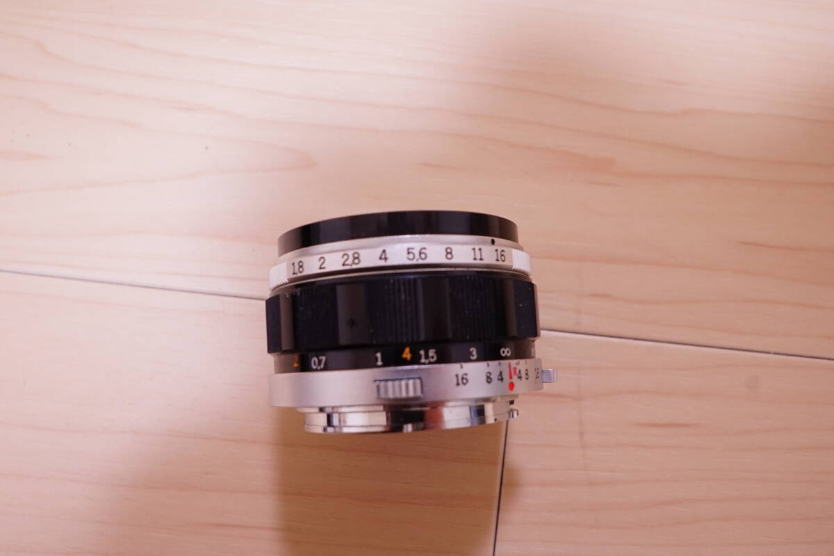 【1円スタート 中古品】オリンパス OLYMPUS F.Zuiko Auto-S 38mm F1.8 OLYMPUS FEN F FT FV 用レンズ フィルムカメラ レンズの画像2