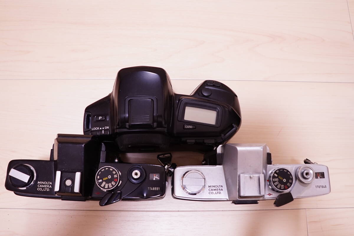 【1円スタート 中古品】ミノルタ MINOLTA SRT SUPER SRT 101 α5xi 一眼レフカメラ フィルムカメラ 3点+レンズセットの画像4