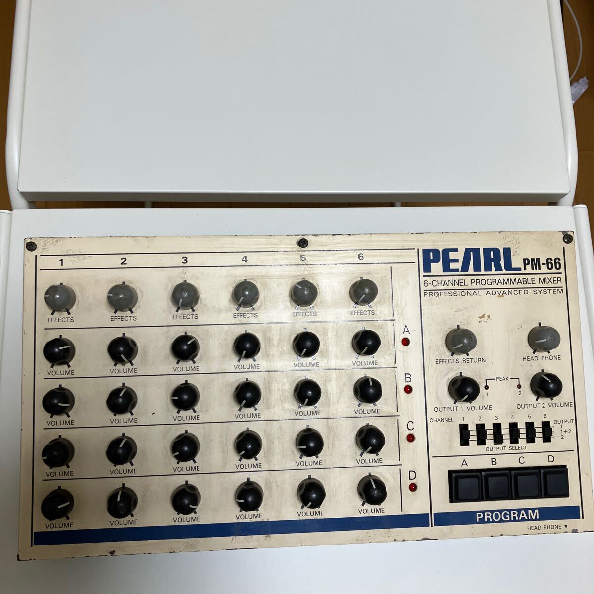 PEARL PM-66 アナログミキサー ジャンク_画像1