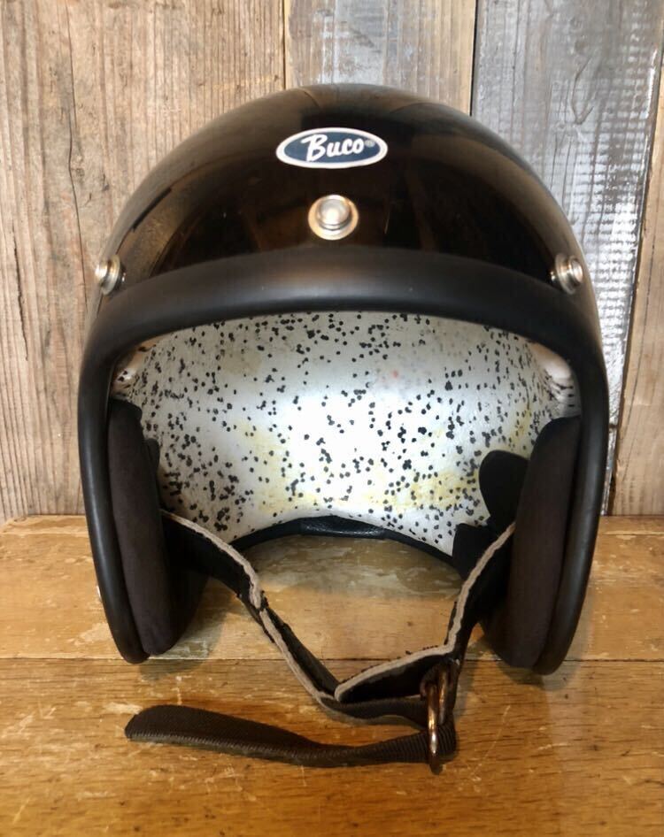 BUCO ブコ ジェットヘルメット 黒の画像2