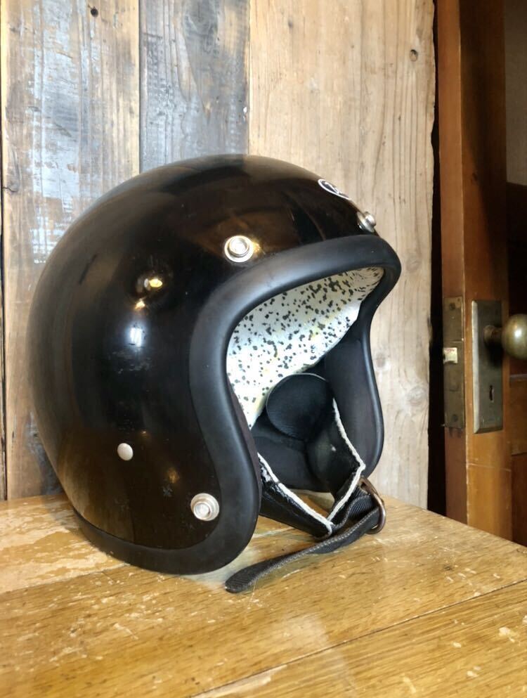 BUCO ブコ ジェットヘルメット 黒の画像1