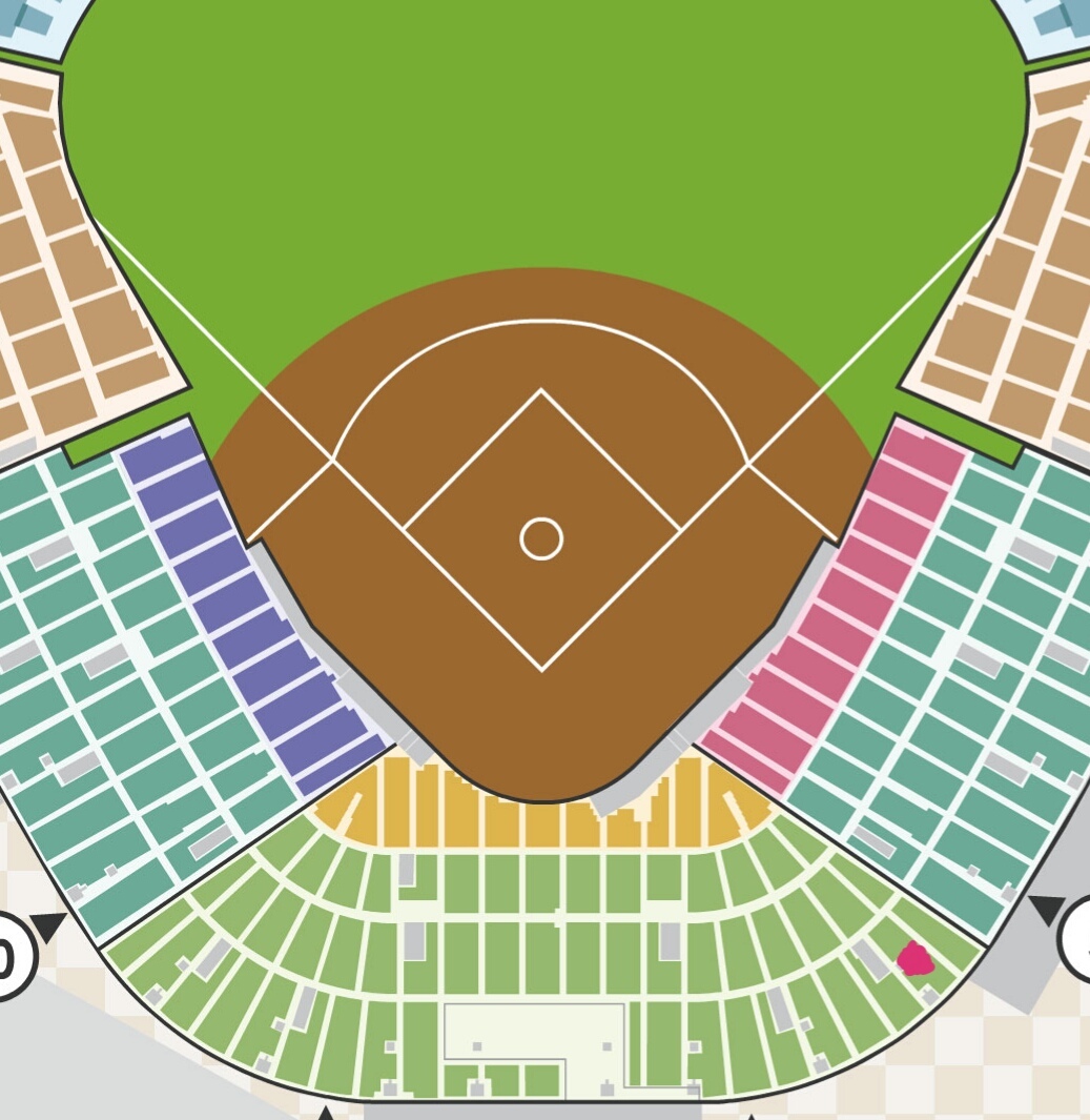 阪神タイガースVSヤクルトスワローズ 5月17日金曜日 18時試合開始 甲子園球場 グリーンシート 通路側連番 送料無料の画像2