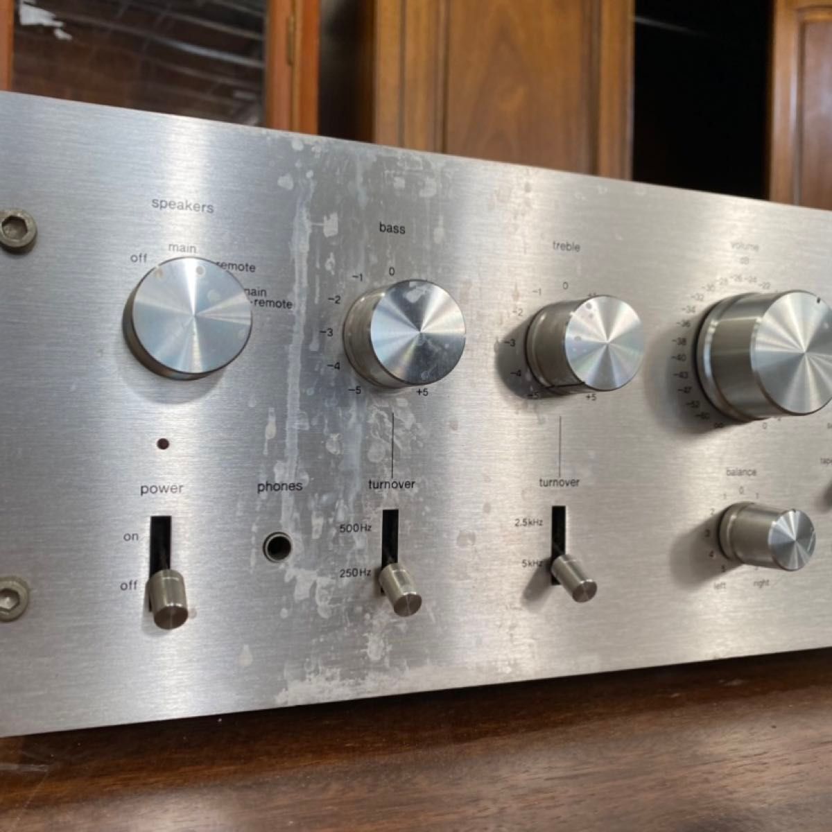 Technics SU-8200 テクニクス プリメインアンプ通電確認済み Technics SU-8200 テクニクス プリメインアンプ通電確認済み
