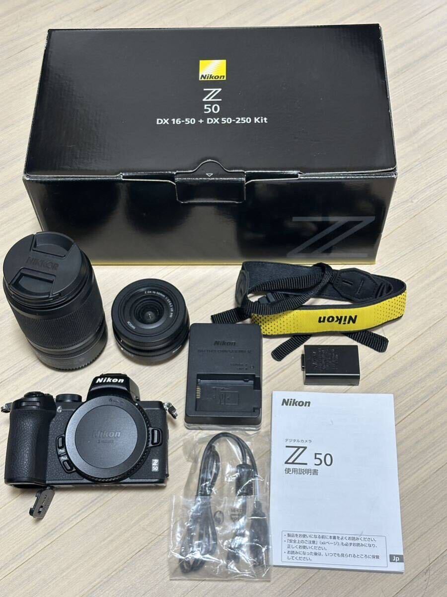 Nikon Z50 ダブルズームキット 美品_画像1