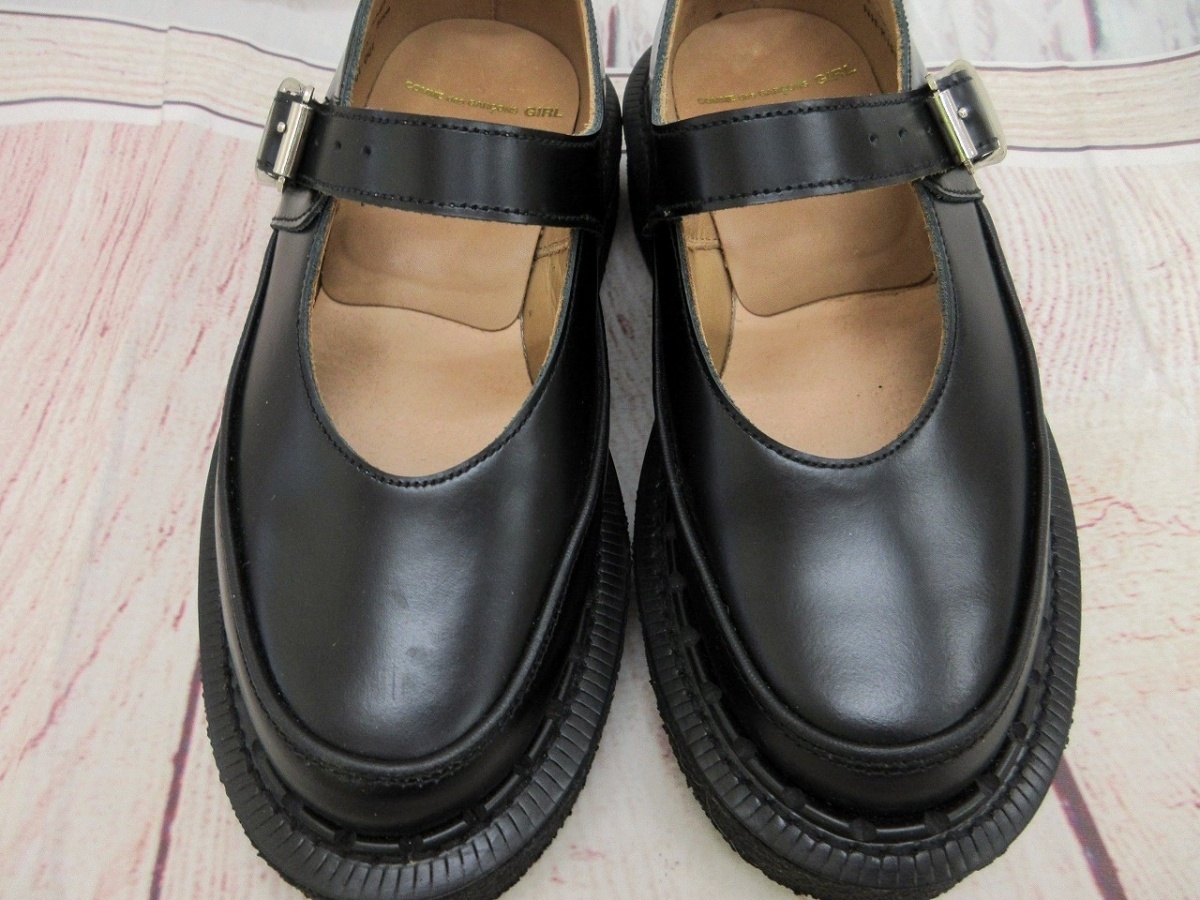 COMME des GARCONS GIRL×GEORGE COX Comme des Garcons girl George Cox shoes 3 15421V NH-K101-001 black 