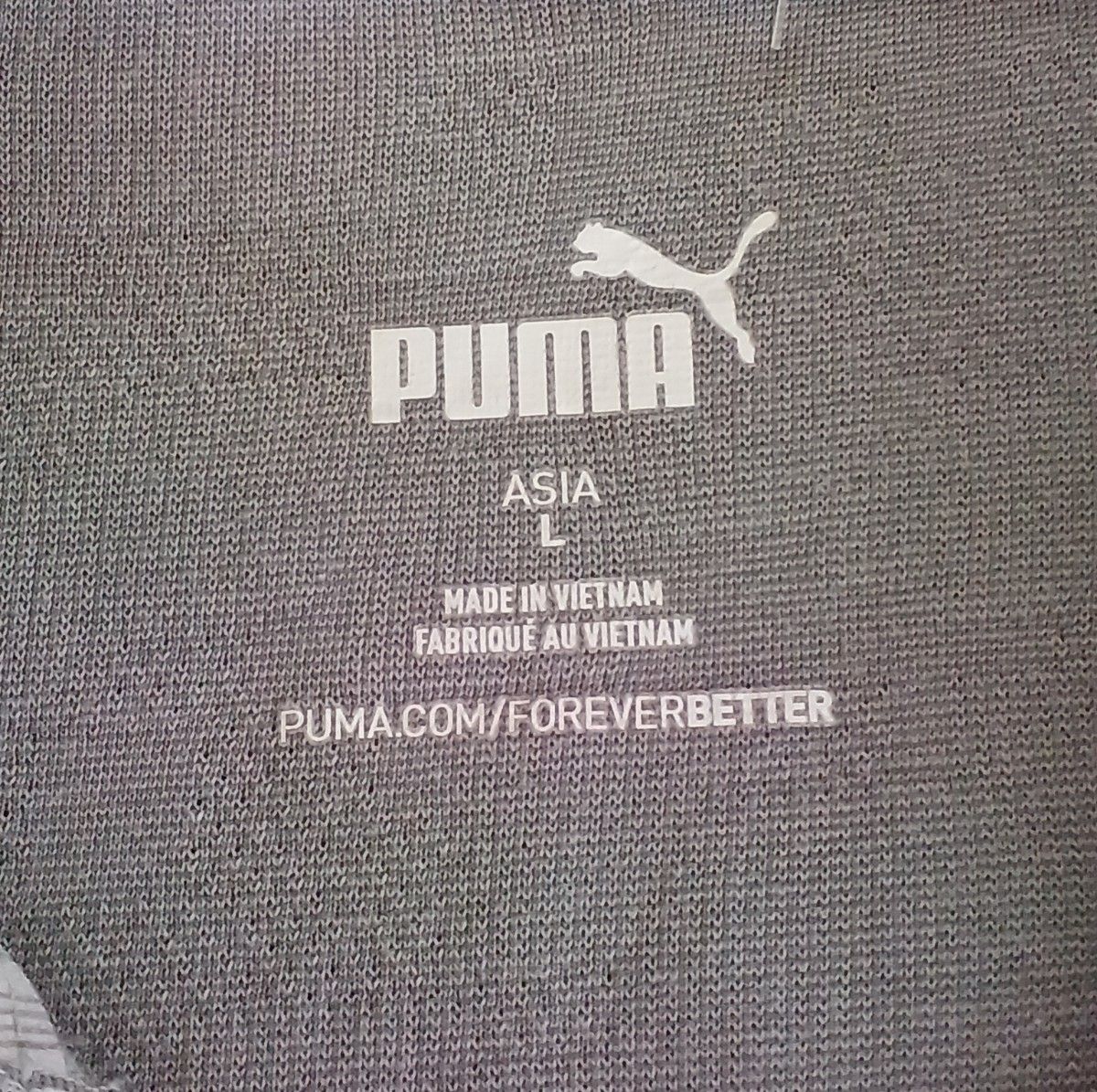 PUMA　 半袖ポロシャツ　メンズL  グレー　吸汗速乾