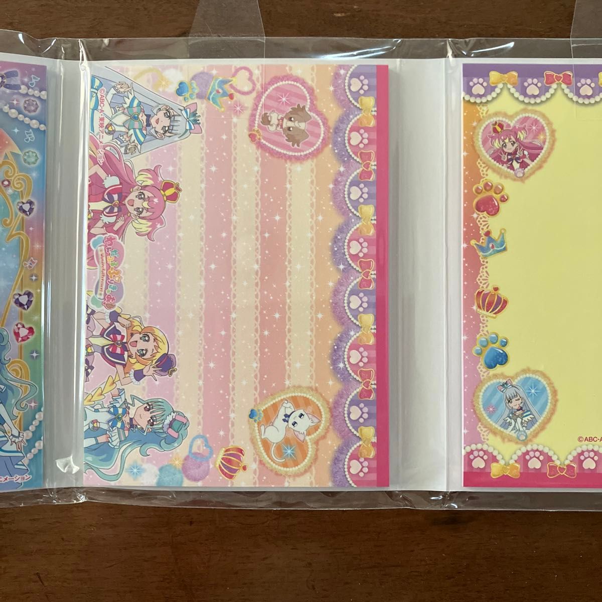 プリキュア メモホログラム ビニールバッグ セット   わんだふるぷりきゅあ！ はぐっとプリキュア