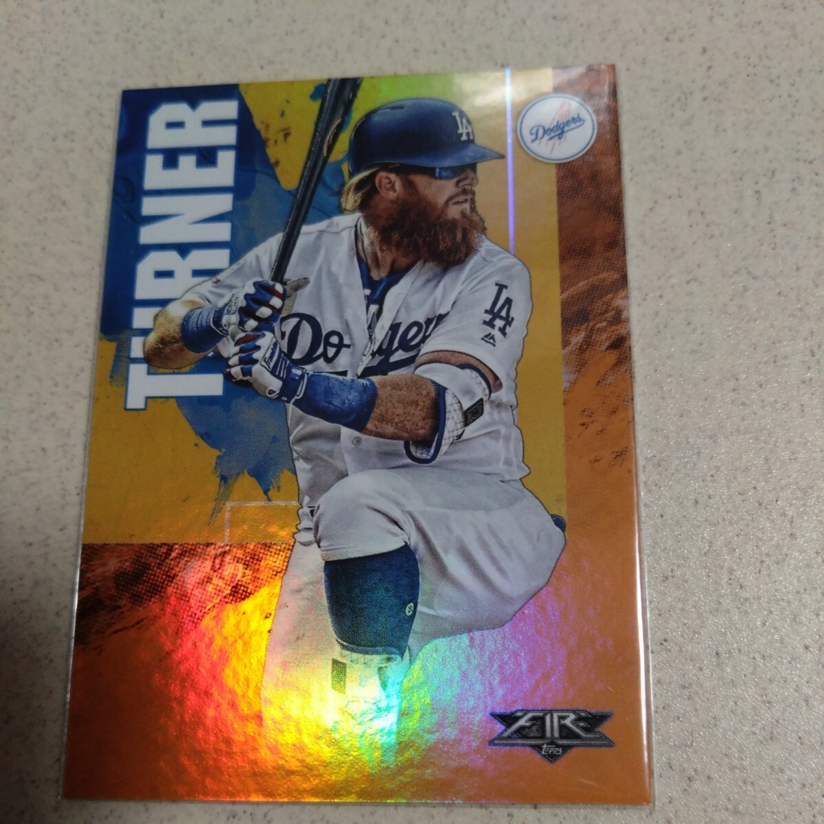 TOPPS Justin Turner ジャスティンターナー ロサンゼルス・ドジャース トロント・ブルージェイズ_画像1