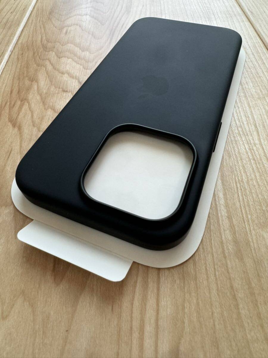 Apple iPhone 15 Pro silicon case black si Ricoh n case MagSafe Apple midnight original 