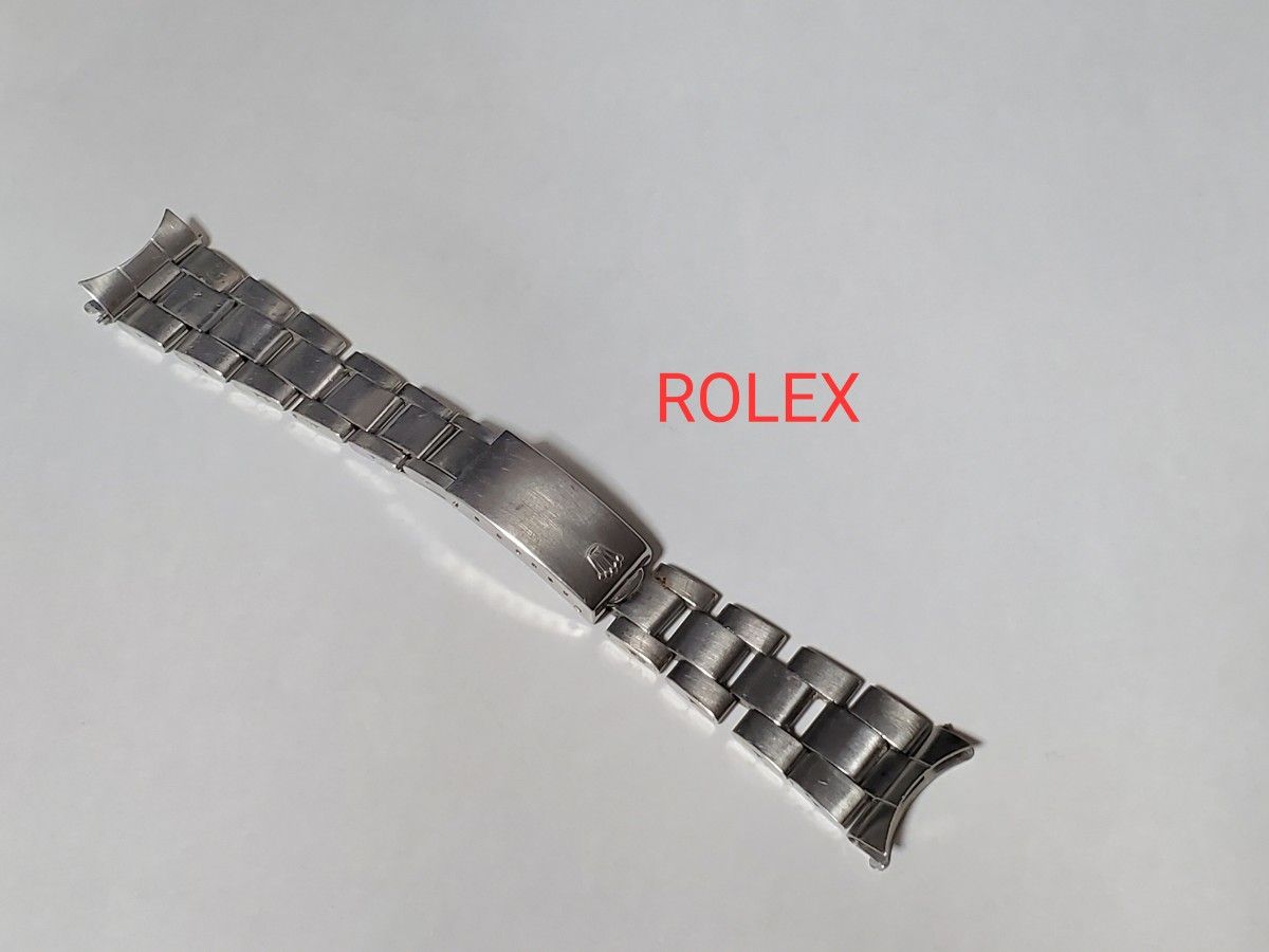ロレックス 希少 ブレス ジャンク メンズ ベルト ブレスレット 正規品 1970年製 ヴィンテージ 19㎜ 257 ROLEX