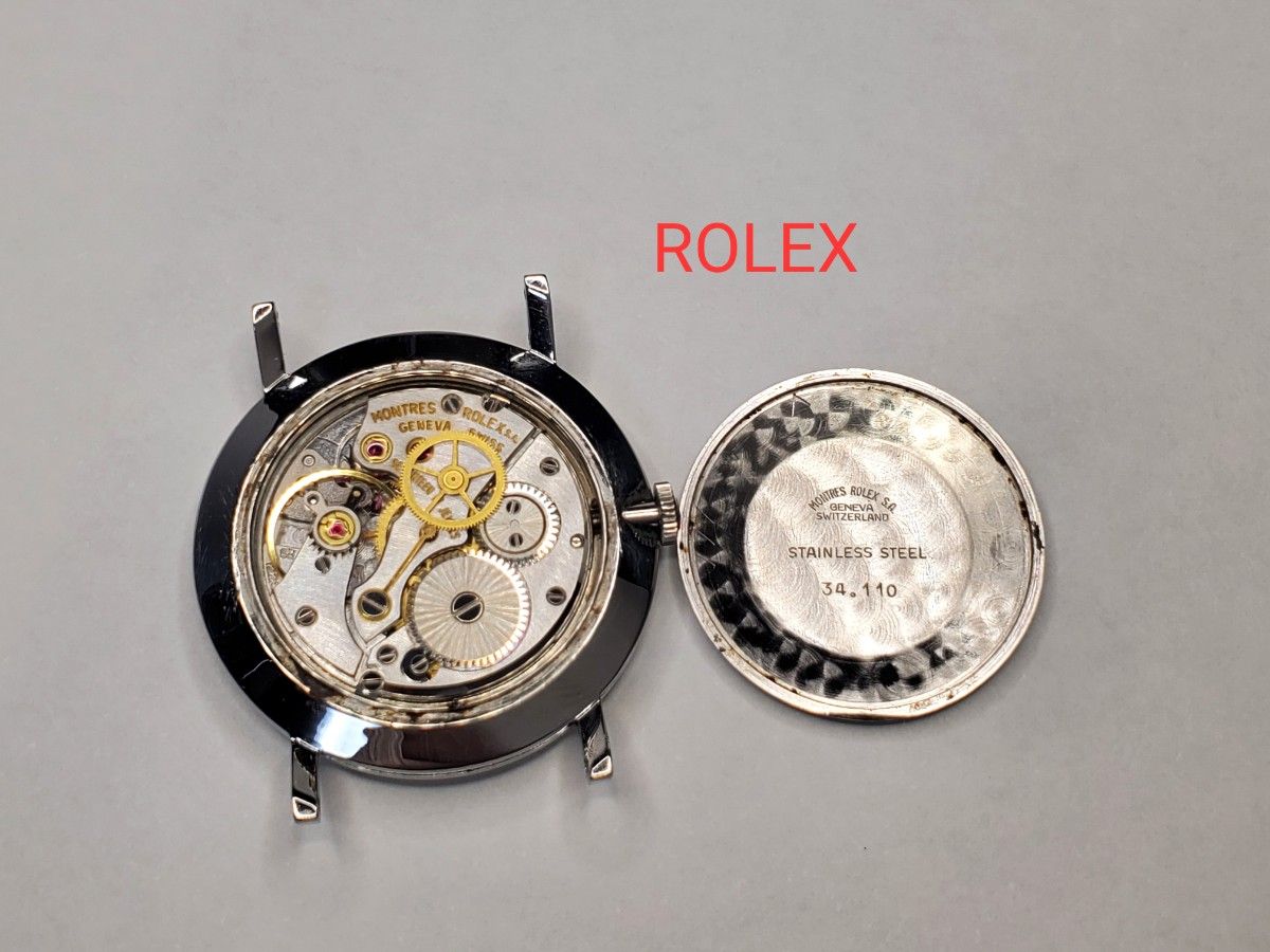 ROLEX PRECISON 稼働品 プレジションロレックス メンズ腕時計 手巻き正規品 ヴィンテージ 箱付き