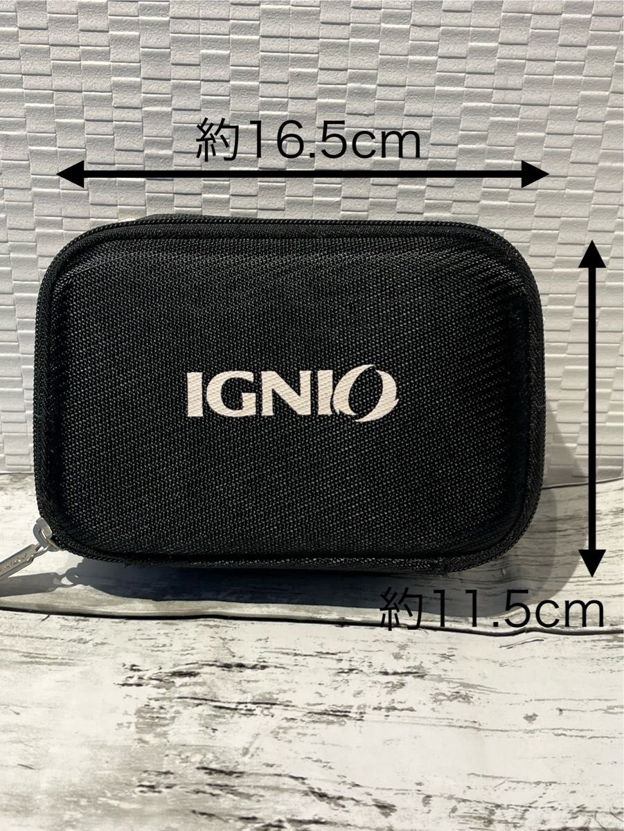 ◇イグニオ◇IGNIO◇ゴルフ◇ポーチ◇ボール6個◇ティー収納◇中古品◇