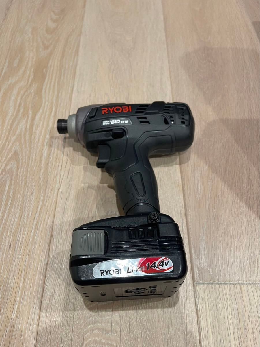 ★中古美品★リョービ(RYOBI) 充電式 インパクトドライバー 14.4V BID1415