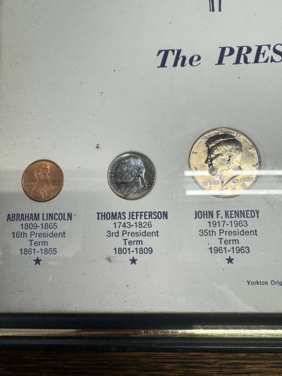 ☆古い古銭　アメリカ・大統領　年代記念コイン UNITED STATES コインセット 現状品_画像2
