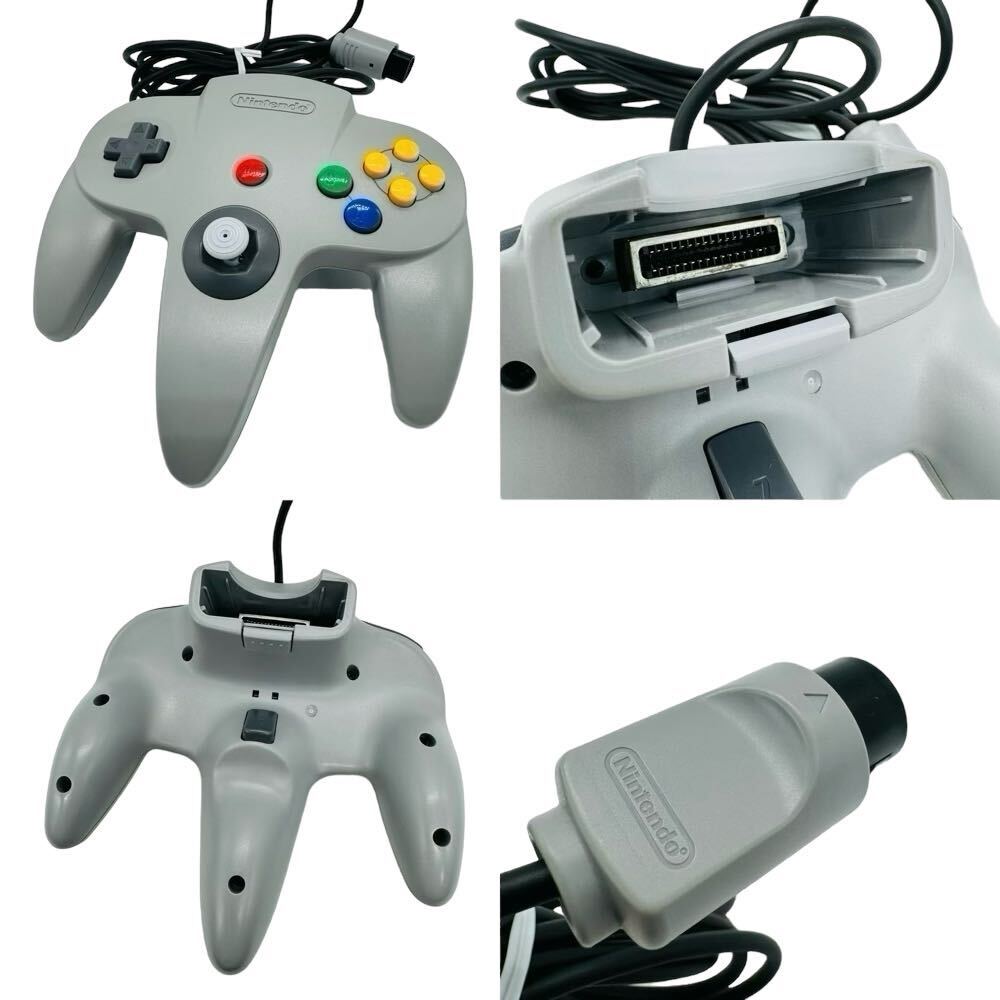 極美品】ニンテンドウ64本体(NUS-001) N64 ニンテンドー64 極美品】ニンテンドウ64本体(NUS-001) N64 ニンテンドー64